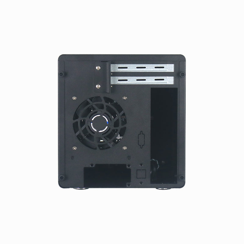 nas 4-drive mini storage server ITX motherboard home hot-swap chassis